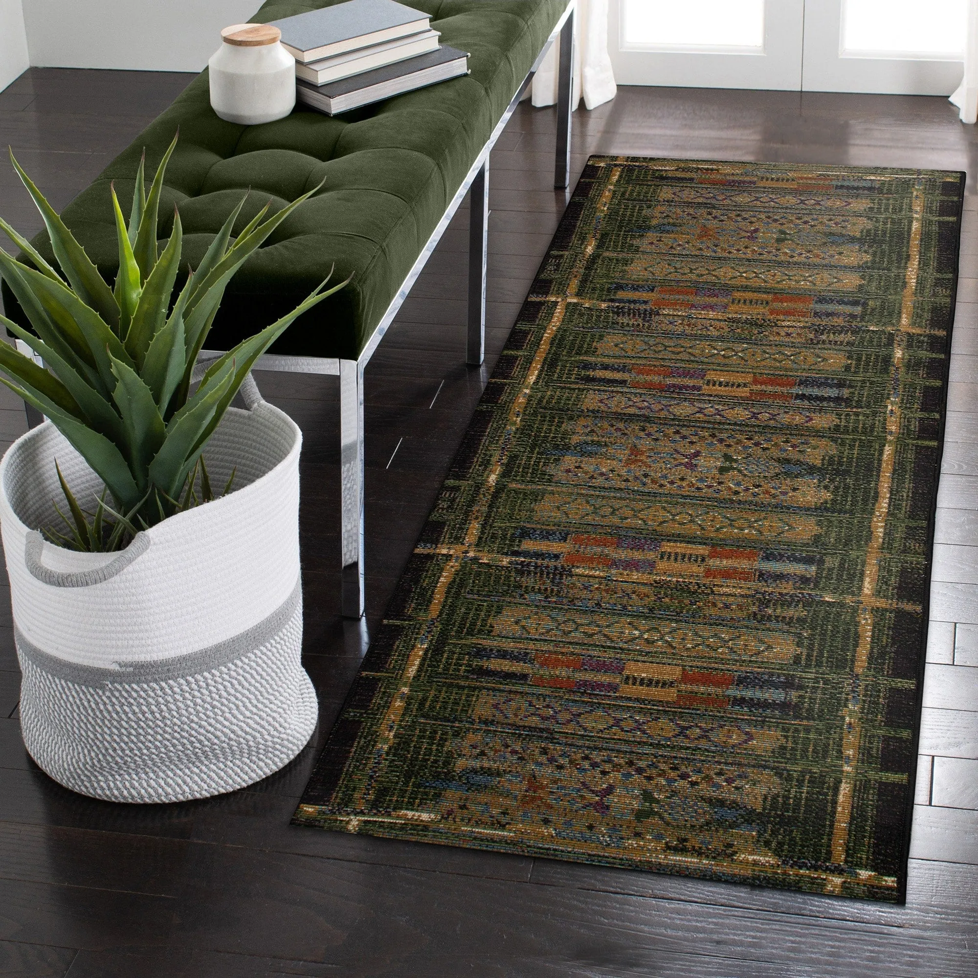 Liora Manne Esencia Tribal Stripe Indoor/Outdoor Mat