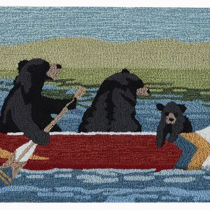 Liora Manne Frontporch Are We Bear Yet Indoor/Outdoor Rug