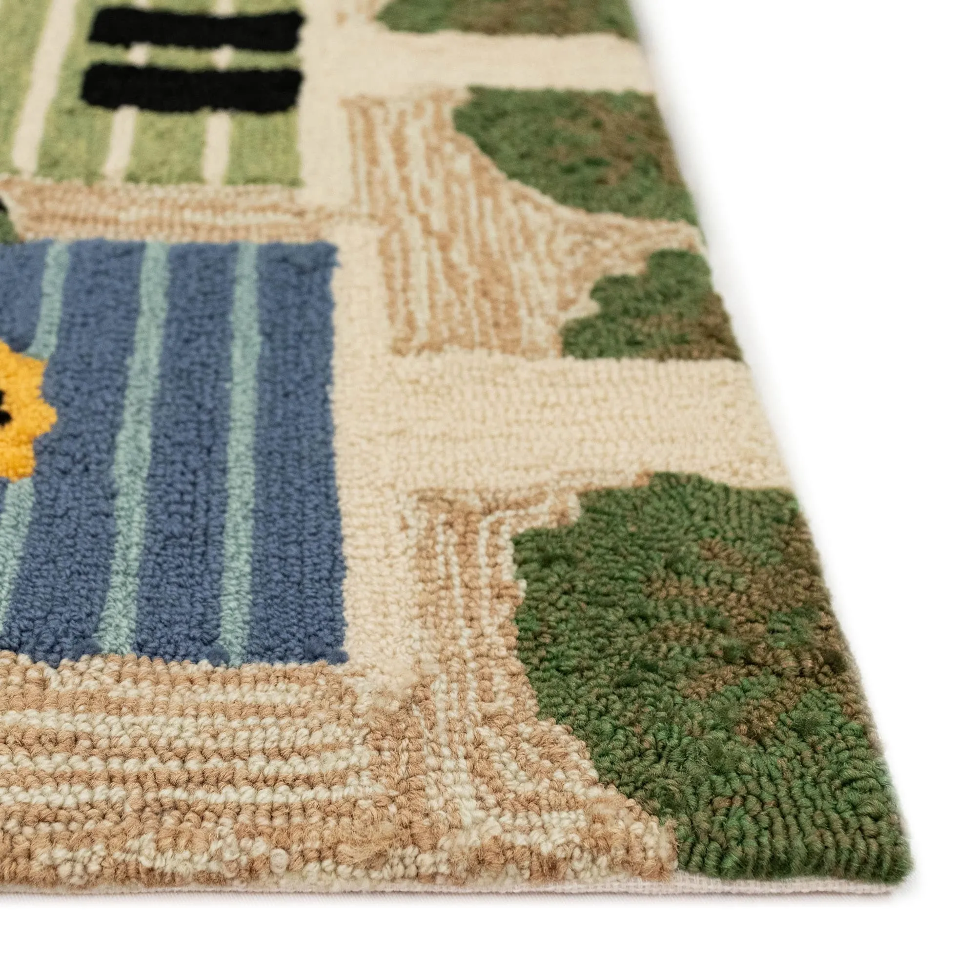Liora Manne Frontporch Birdhouses Indoor/Outdoor Rug