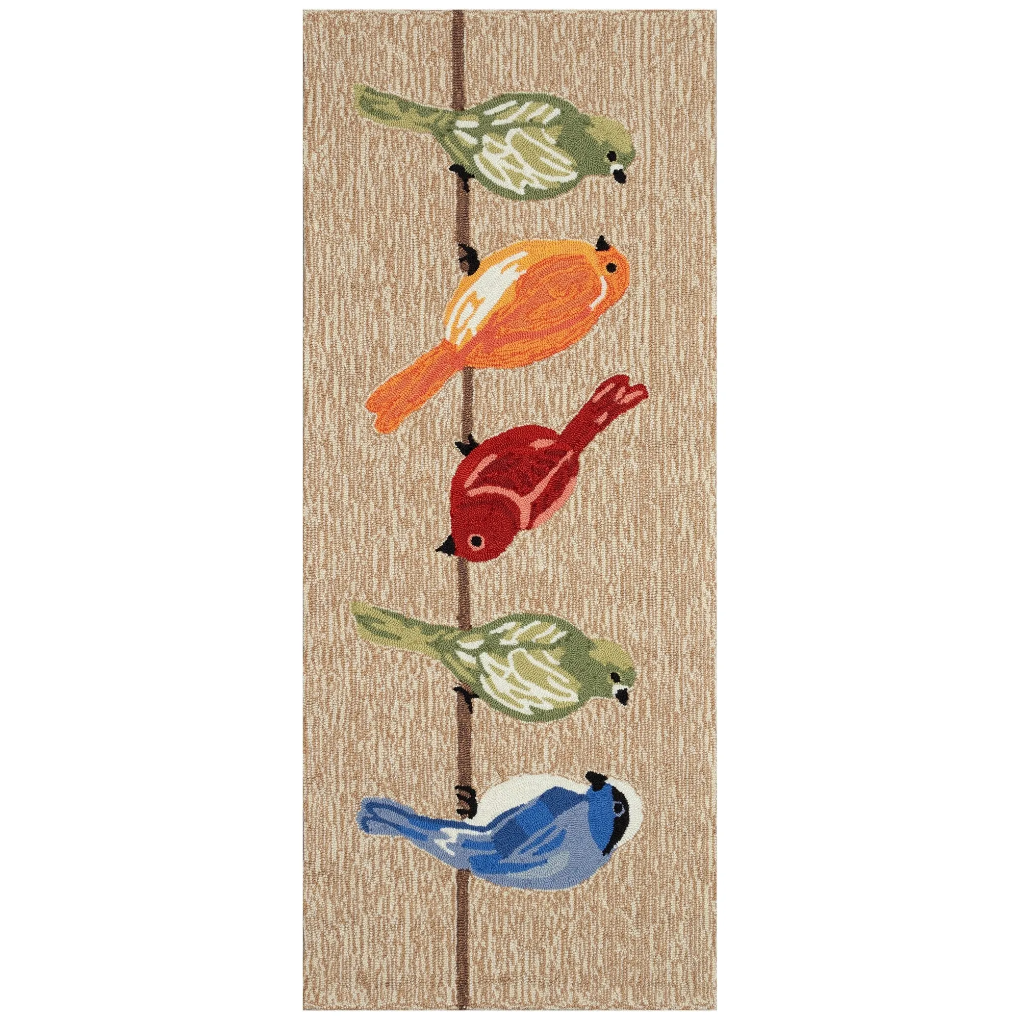 Liora Manne Frontporch Birds Indoor/Outdoor Rug