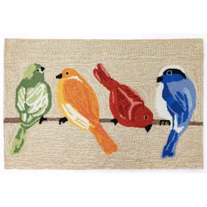 Liora Manne Frontporch Birds Indoor/Outdoor Rug