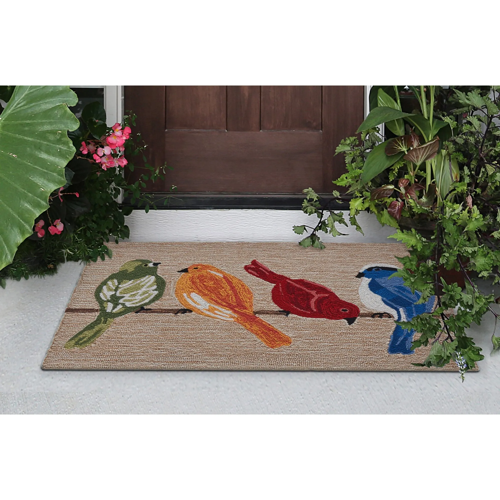 Liora Manne Frontporch Birds Indoor/Outdoor Rug