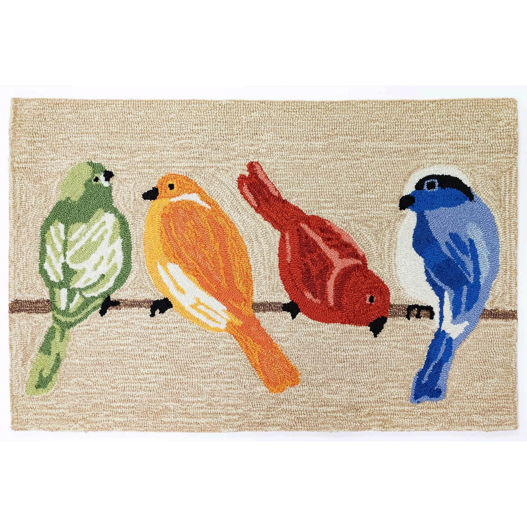 Liora Manne Frontporch Birds Indoor/Outdoor Rug