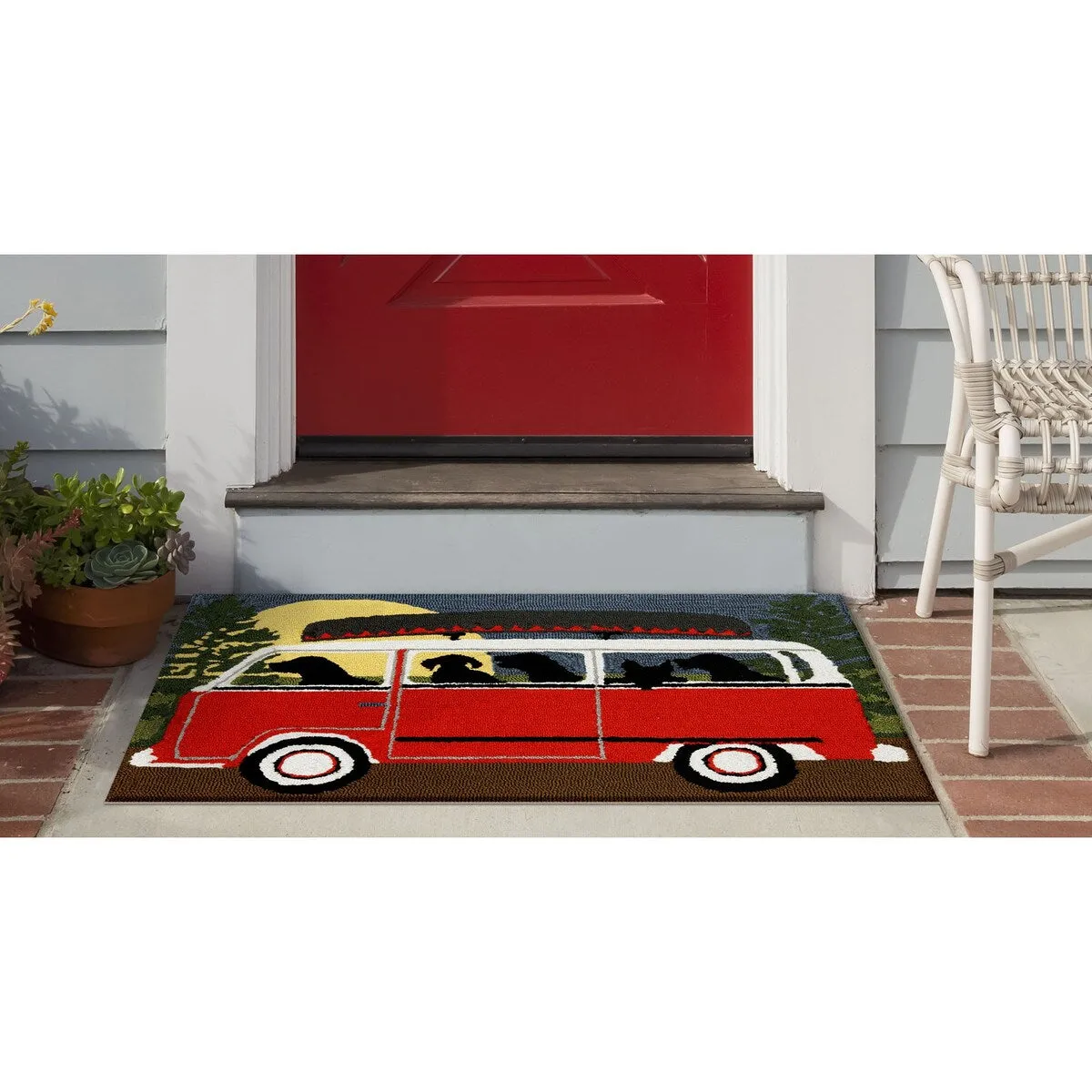 Liora Manne Frontporch Camping Trip Indoor/Outdoor Rug