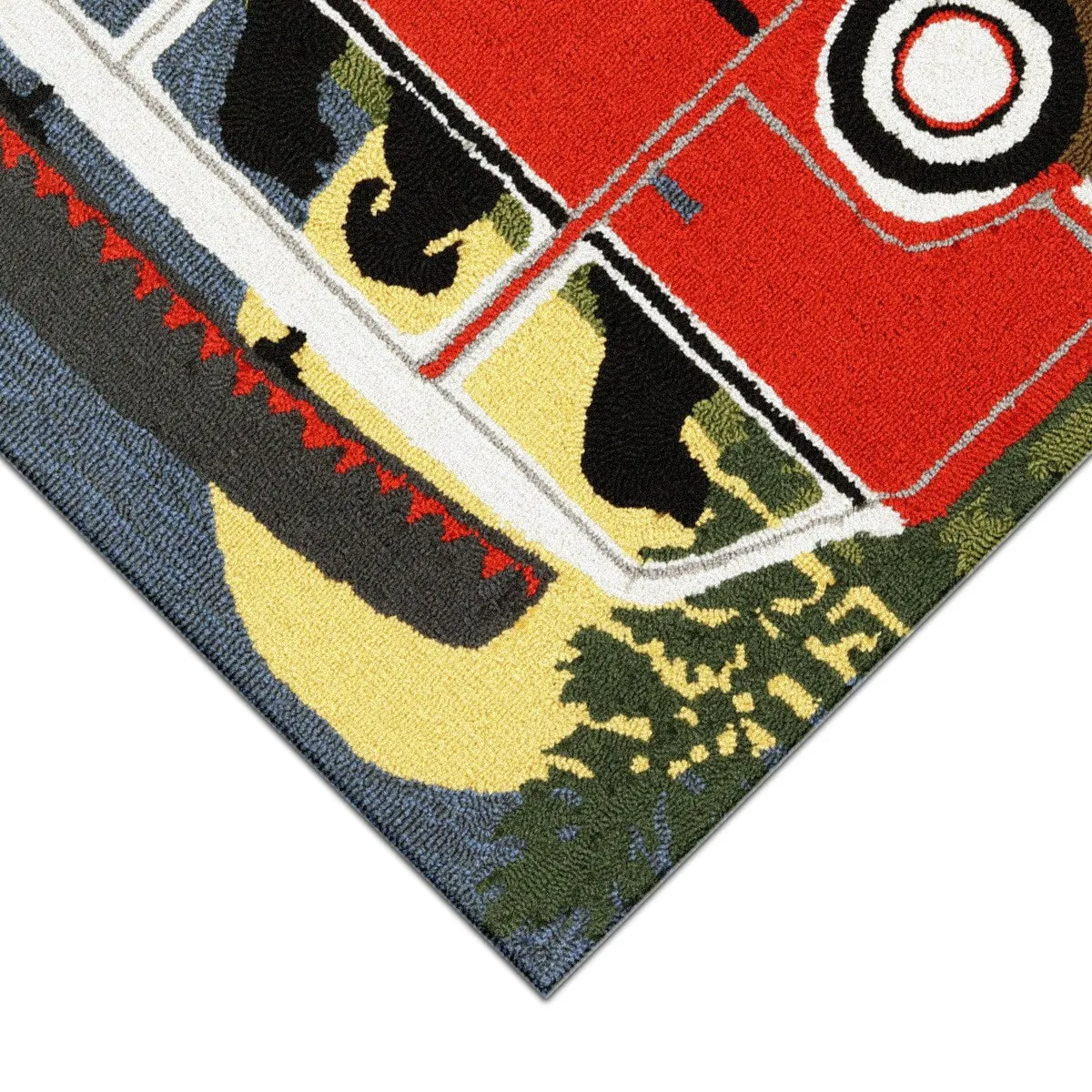 Liora Manne Frontporch Camping Trip Indoor/Outdoor Rug