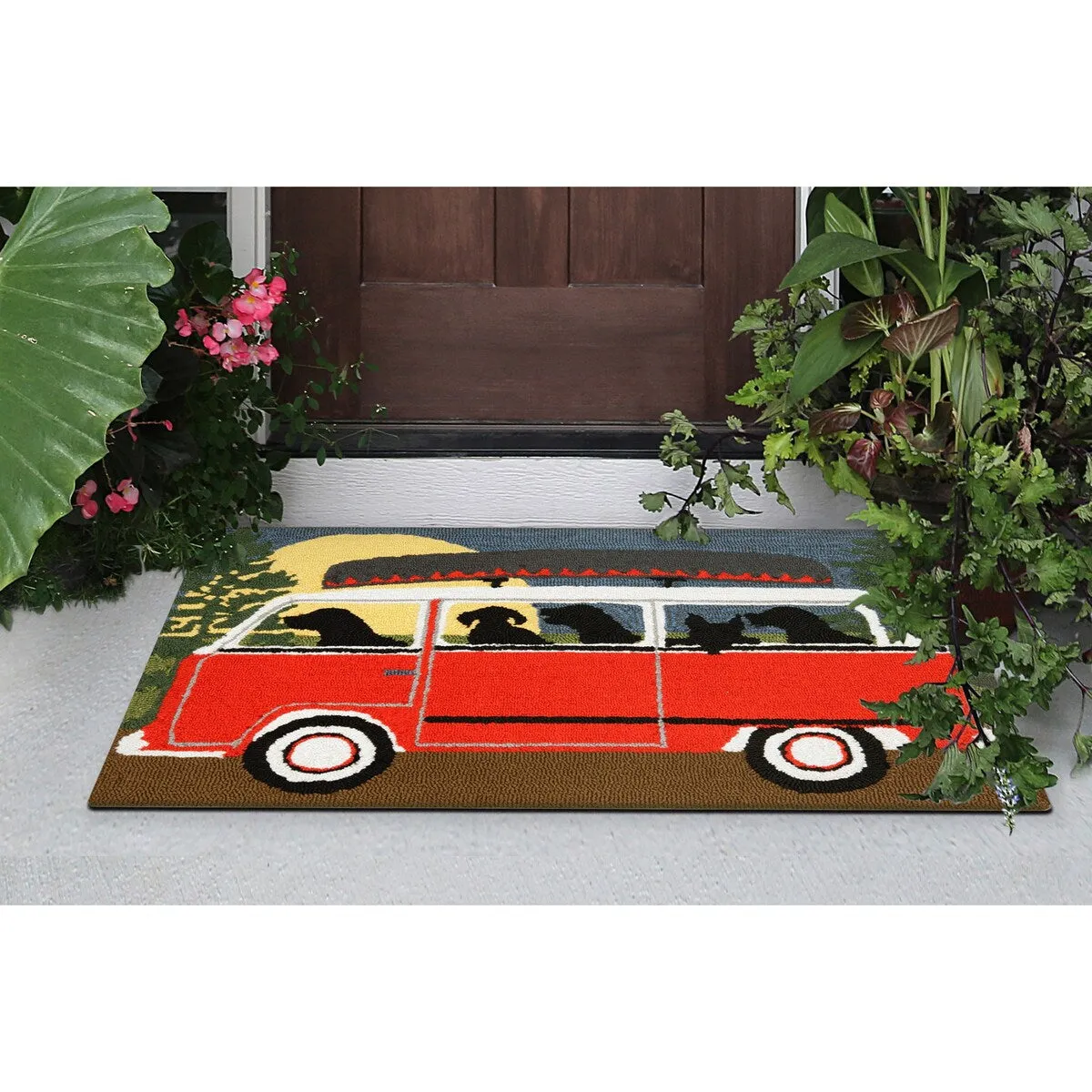 Liora Manne Frontporch Camping Trip Indoor/Outdoor Rug