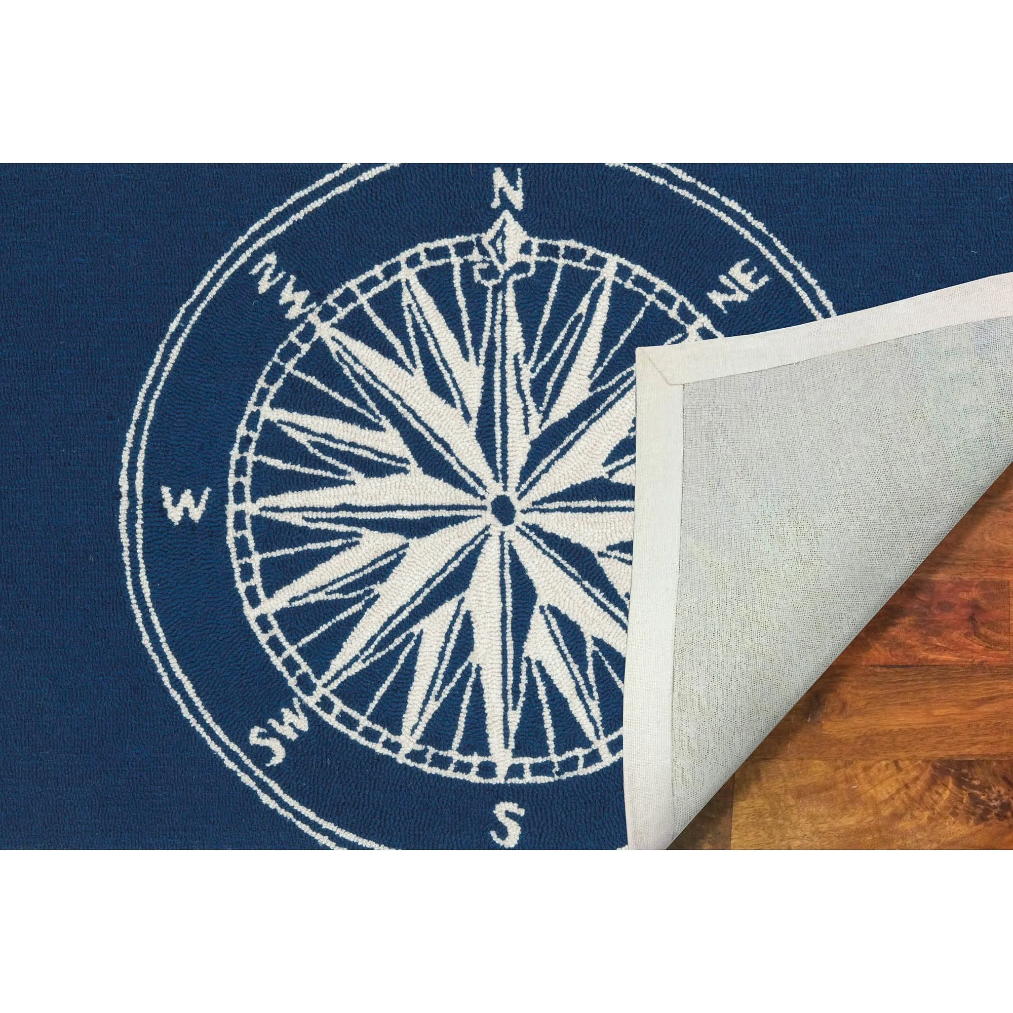 Liora Manne Frontporch Compass Indoor/Outdoor Rug - 2'6 x 4'