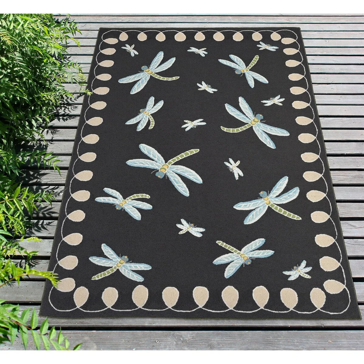 Liora Manne Frontporch Dragonfly Indoor/Outdoor Rug