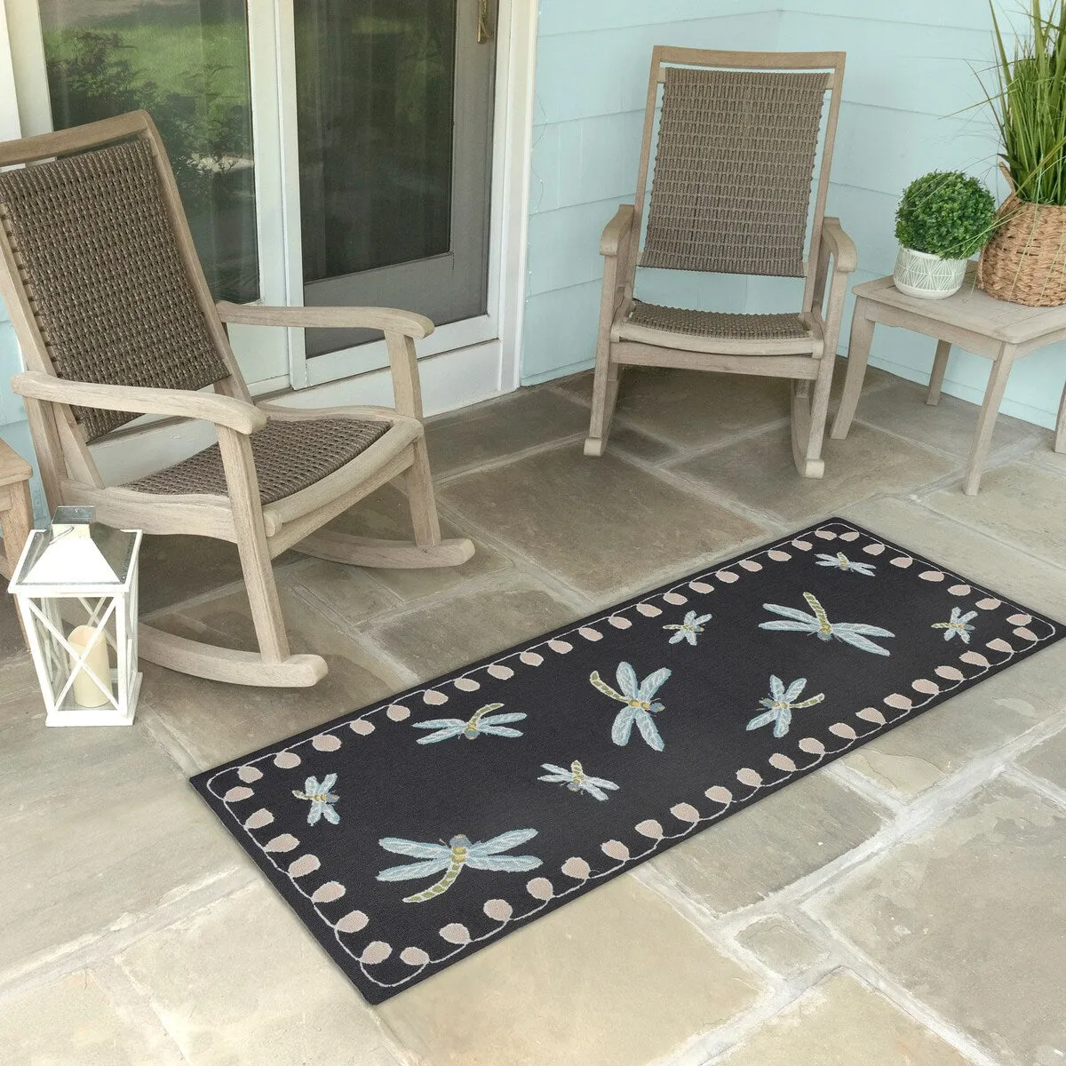 Liora Manne Frontporch Dragonfly Indoor/Outdoor Rug