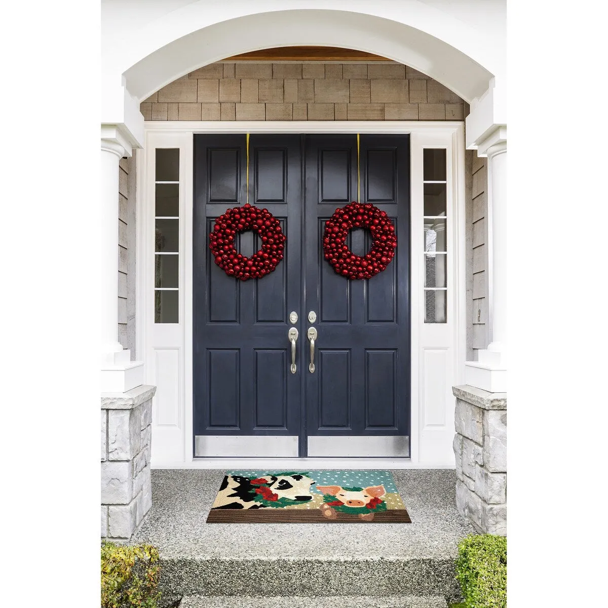 Liora Manne Frontporch Farm Holiday Indoor/Outdoor Rug - 20 x 30