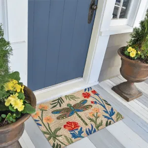 Liora Manne Frontporch Floral Dragonfly Indoor/Outdoor Area Rug