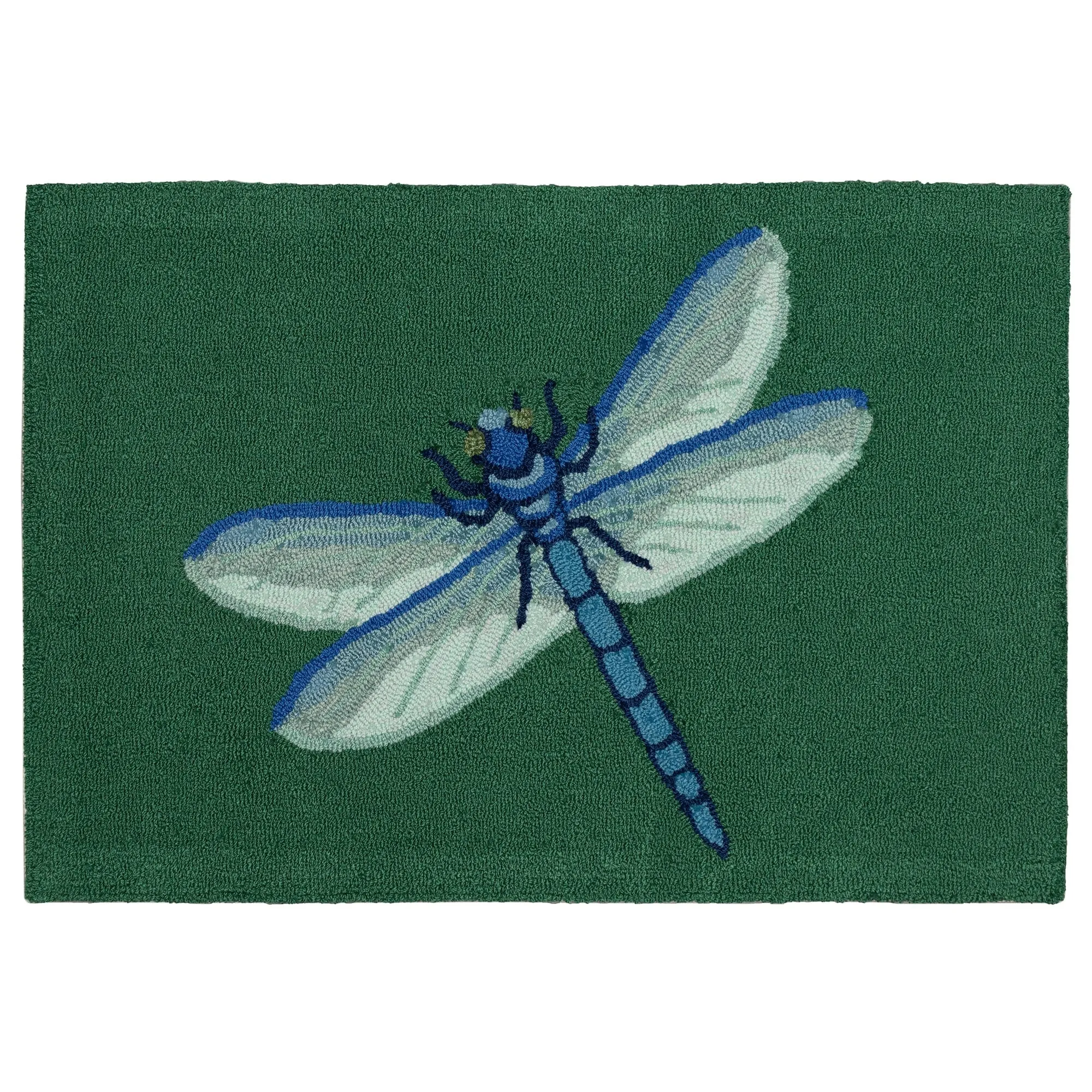 Liora Manne Frontporch Garden Dragonfly Indoor/Outdoor Rug