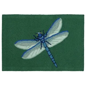 Liora Manne Frontporch Garden Dragonfly Indoor/Outdoor Rug
