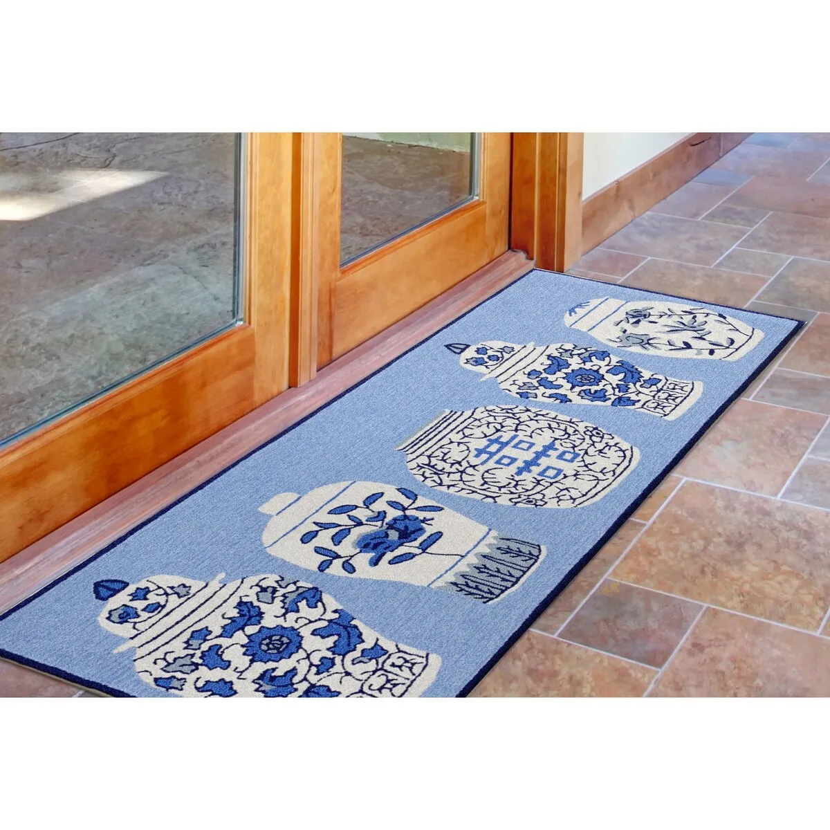 Liora Manne Frontporch Ginger Jars Indoor/Outdoor Rug