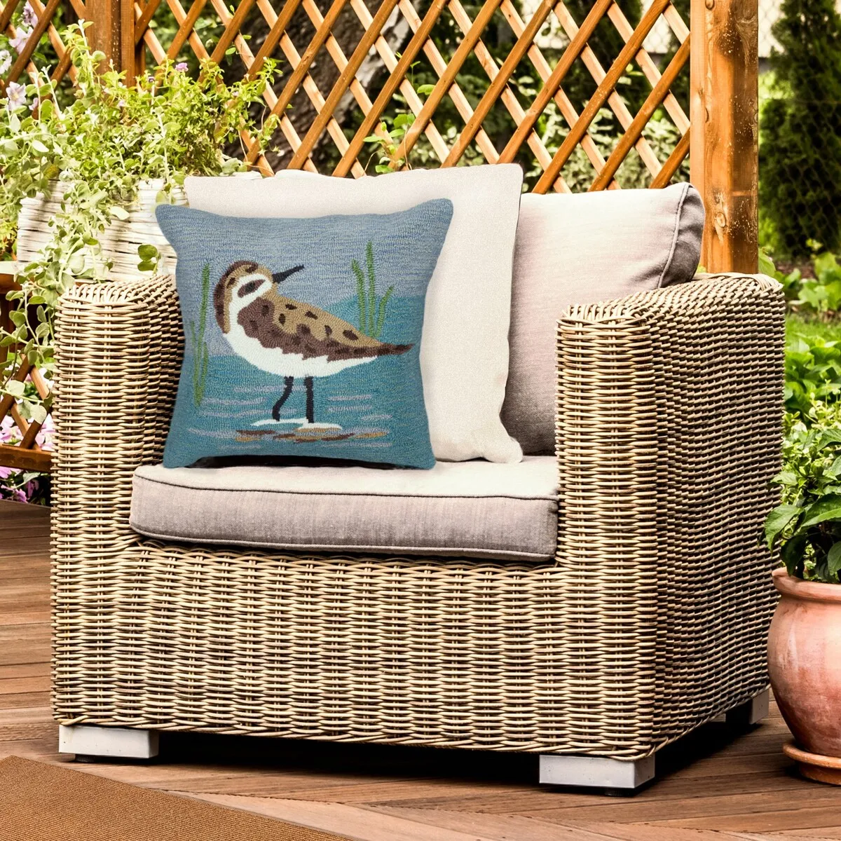 Liora Manne Frontporch Sandpipers Indoor/Outdoor Rug