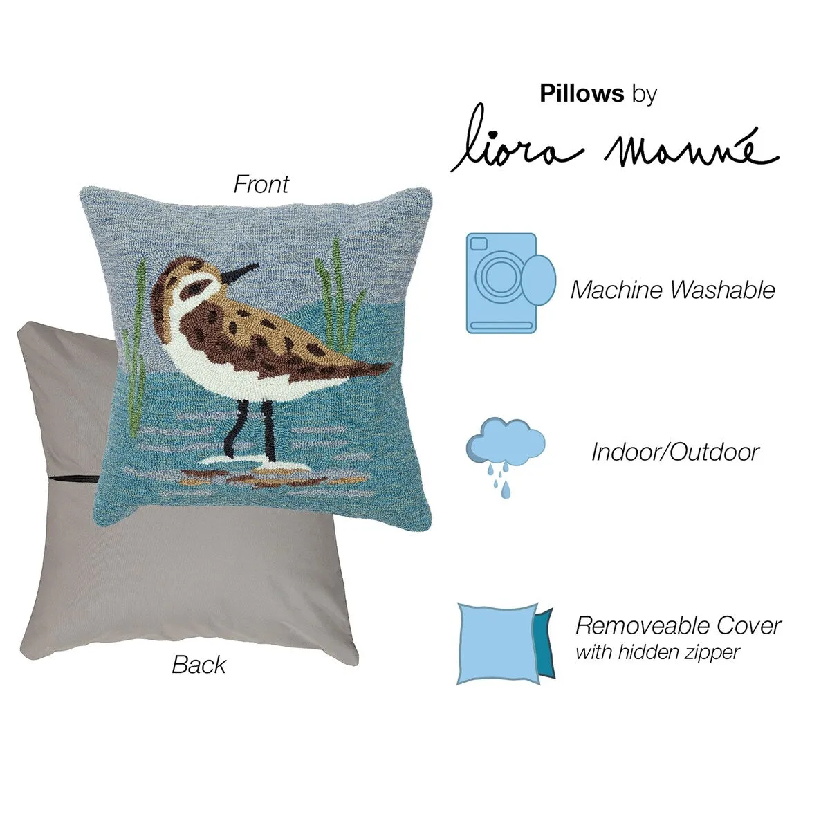 Liora Manne Frontporch Sandpipers Indoor/Outdoor Rug