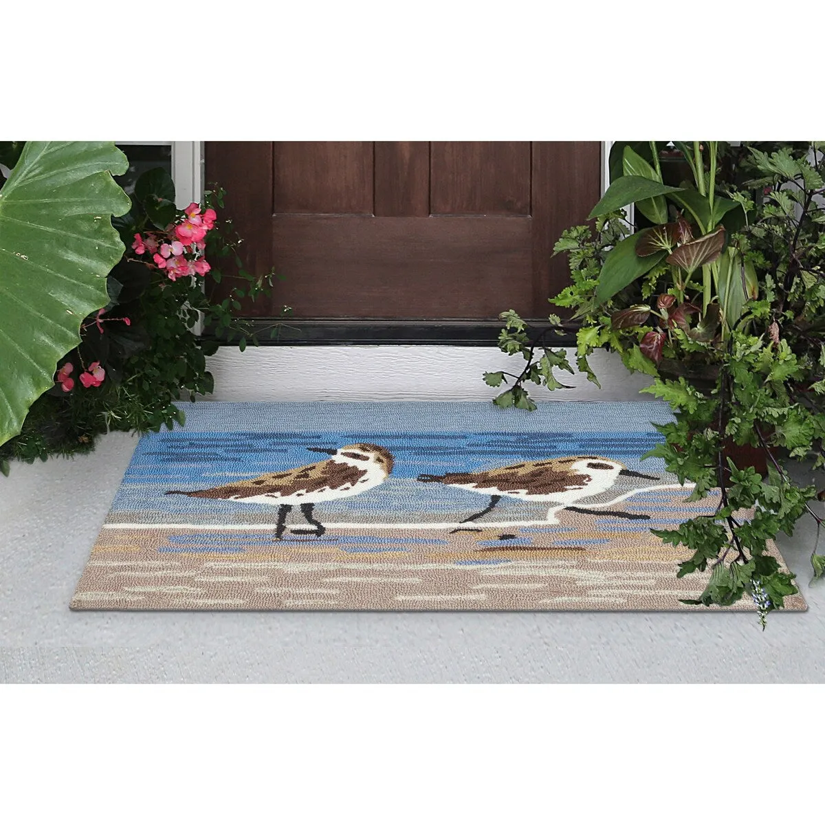 Liora Manne Frontporch Sandpipers Indoor/Outdoor Rug