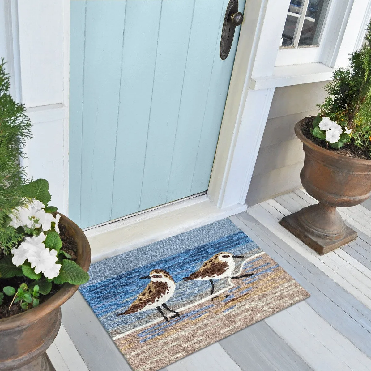 Liora Manne Frontporch Sandpipers Indoor/Outdoor Rug