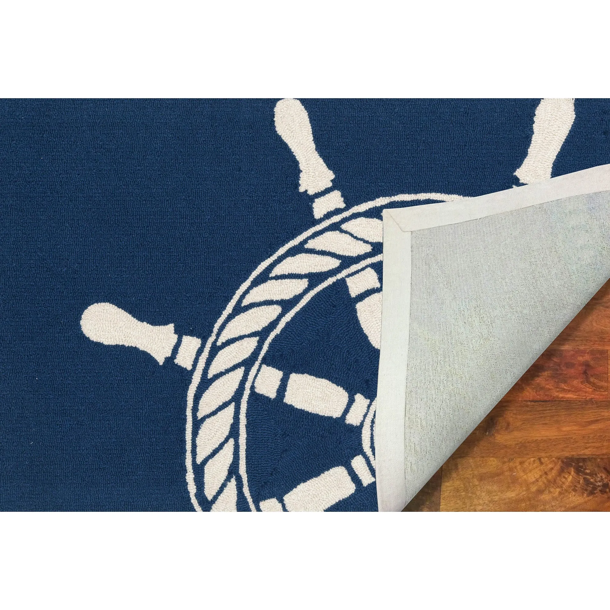 Liora Manne Frontporch Ship Wheel Indoor/Outdoor Rug