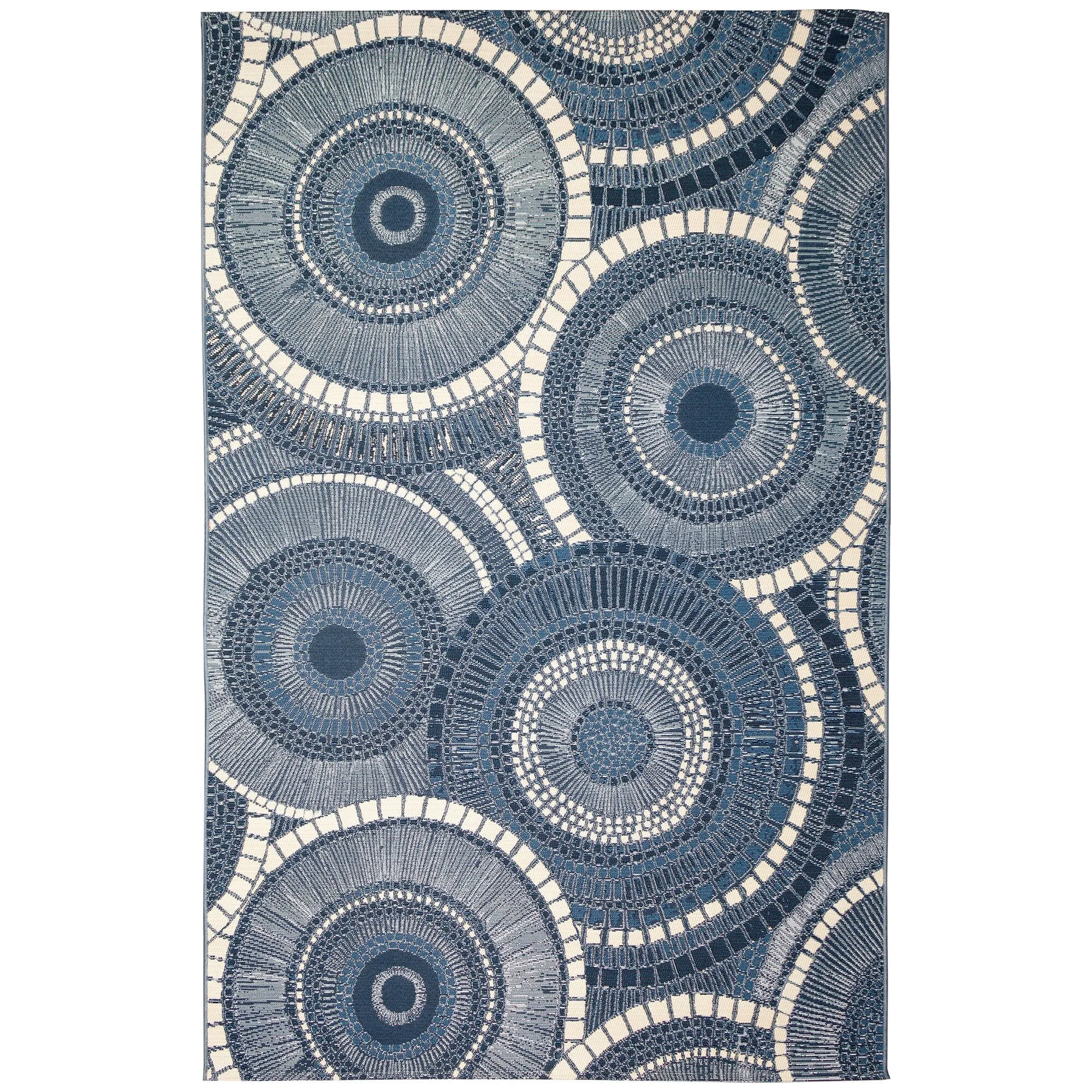 Liora Manne Marina Palm Border Indoor/Outdoor Rug