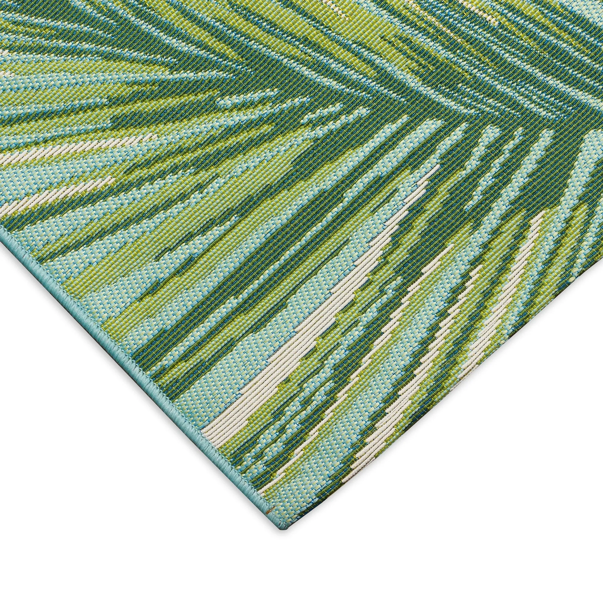Liora Manne Marina Palm Border Indoor/Outdoor Rug