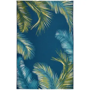 Liora Manne Marina Palm Border Indoor/Outdoor Rug