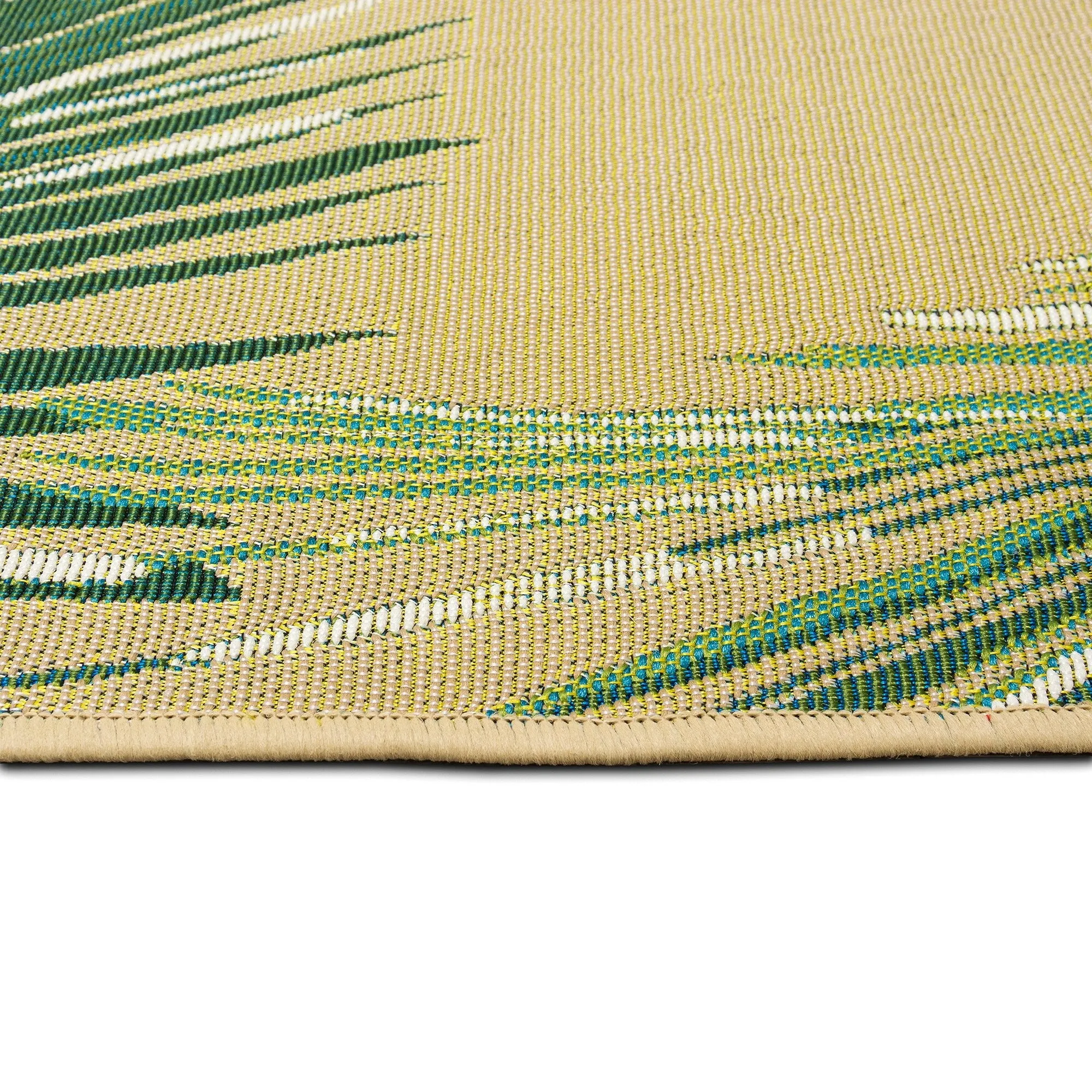 Liora Manne Marina Palm Border Indoor/Outdoor Rug