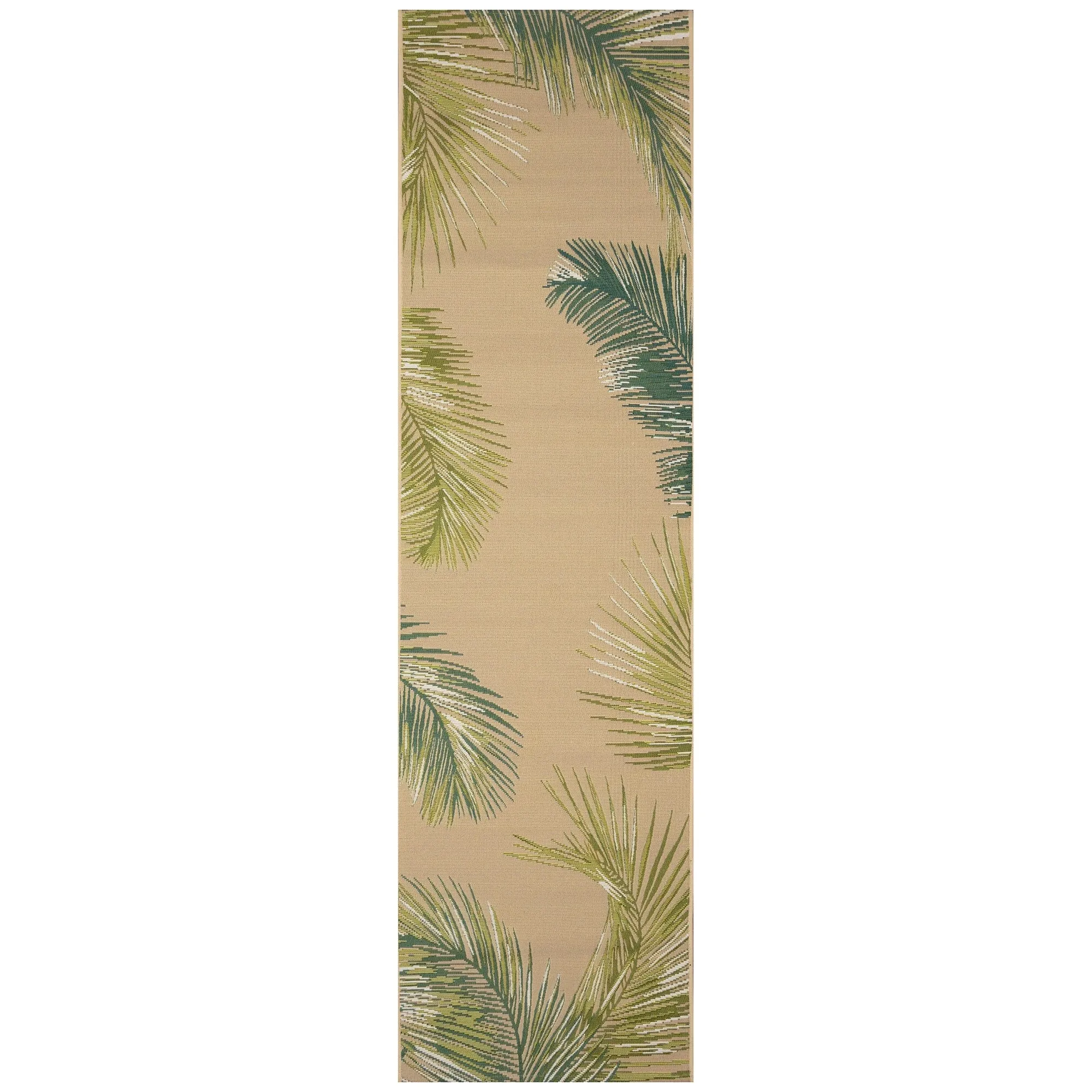 Liora Manne Marina Palm Border Indoor/Outdoor Rug