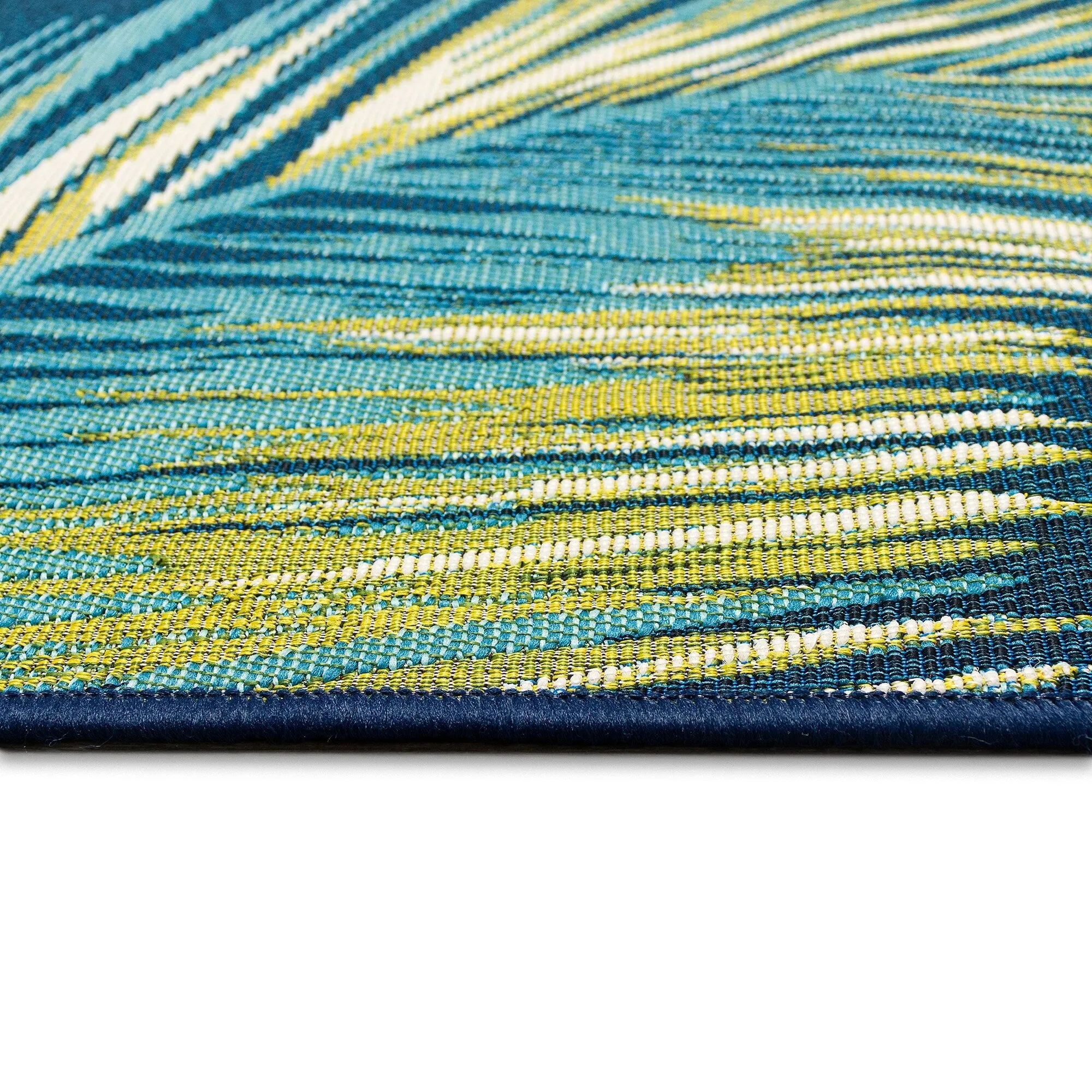 Liora Manne Marina Palm Border Indoor/Outdoor Rug