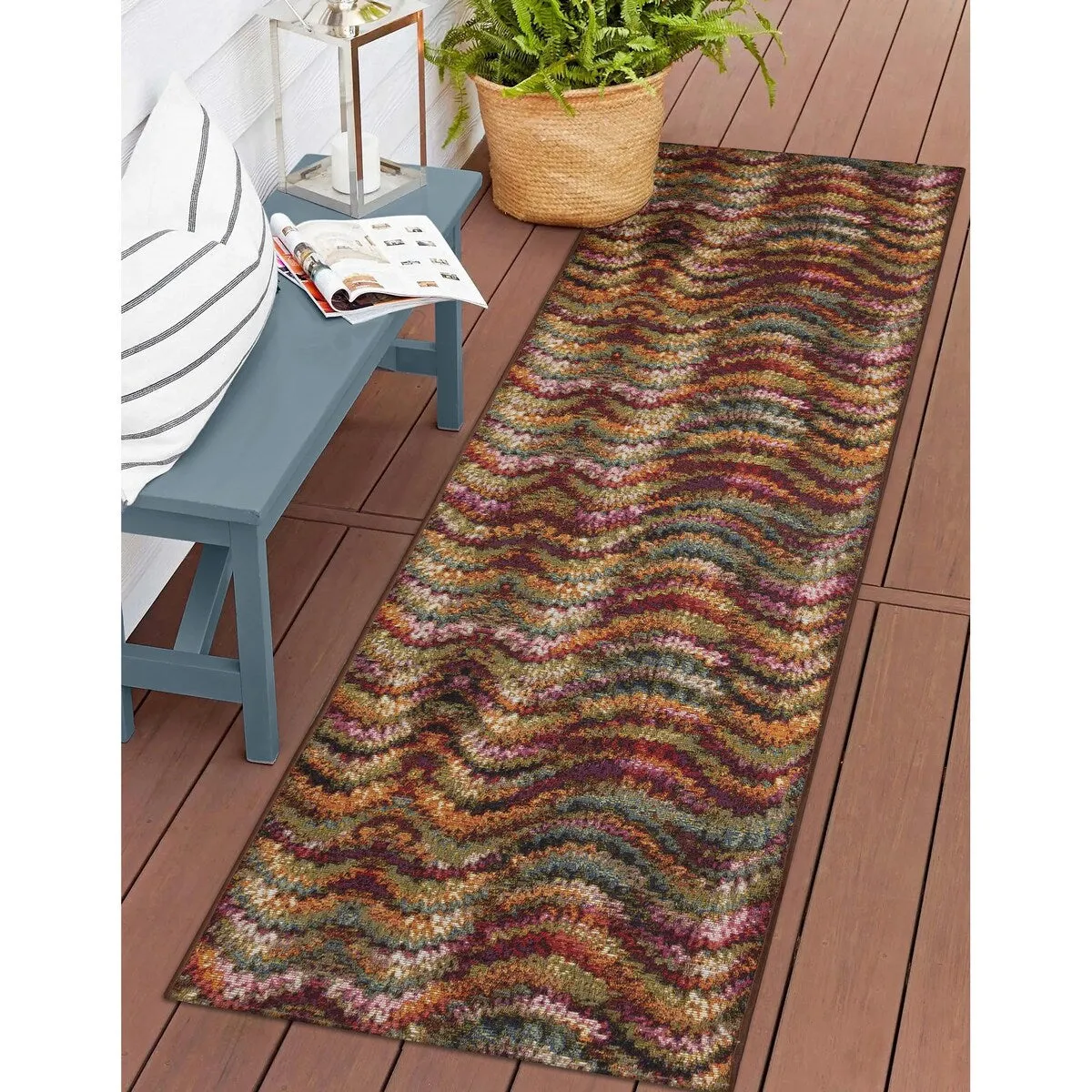 Liora Manne Marina Ripple Indoor/Outdoor Rug