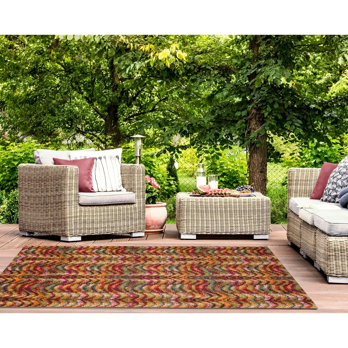 Liora Manne Marina Ripple Indoor/Outdoor Rug