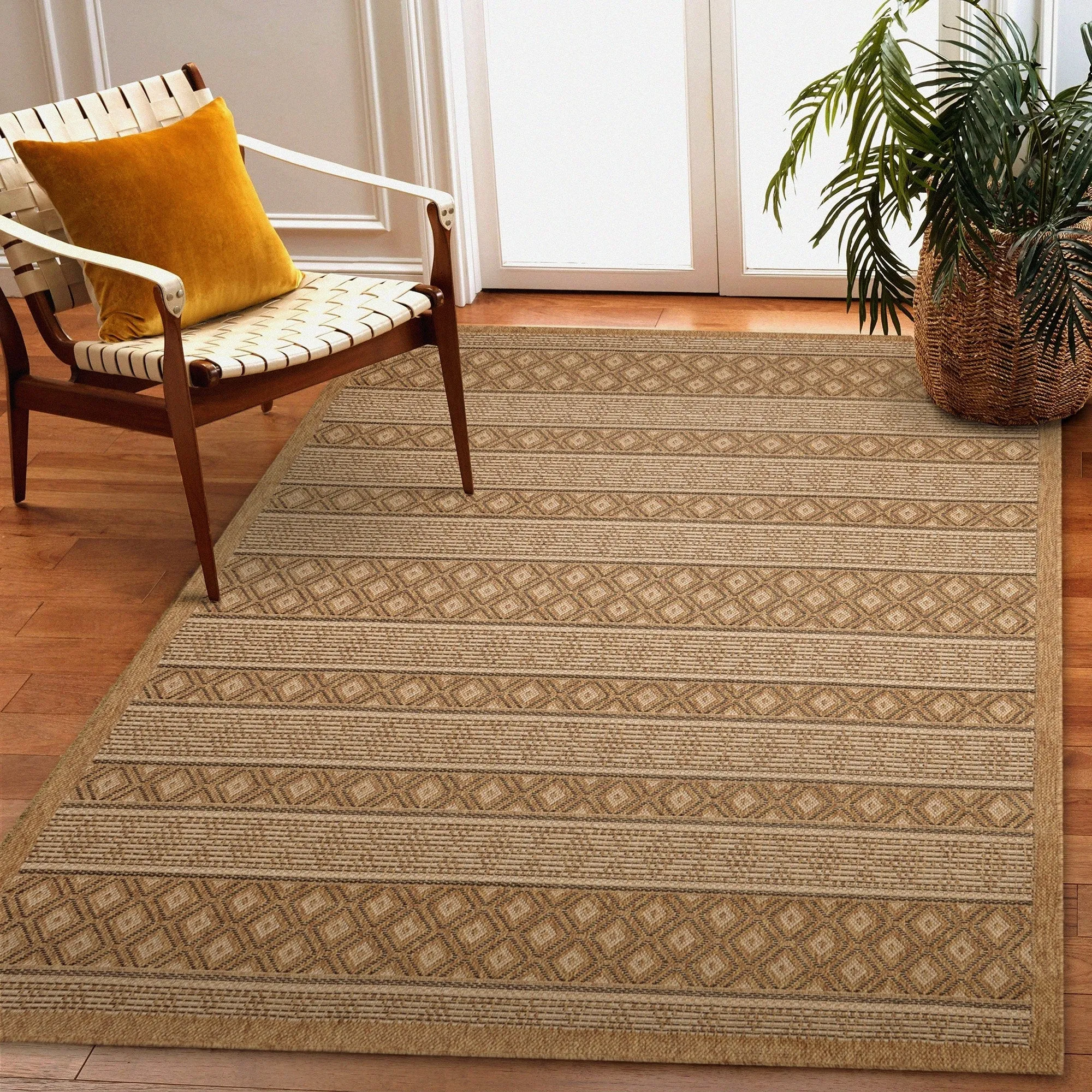 Liora Manne Monterey Tribal Stripe Indoor/Outdoor Rug