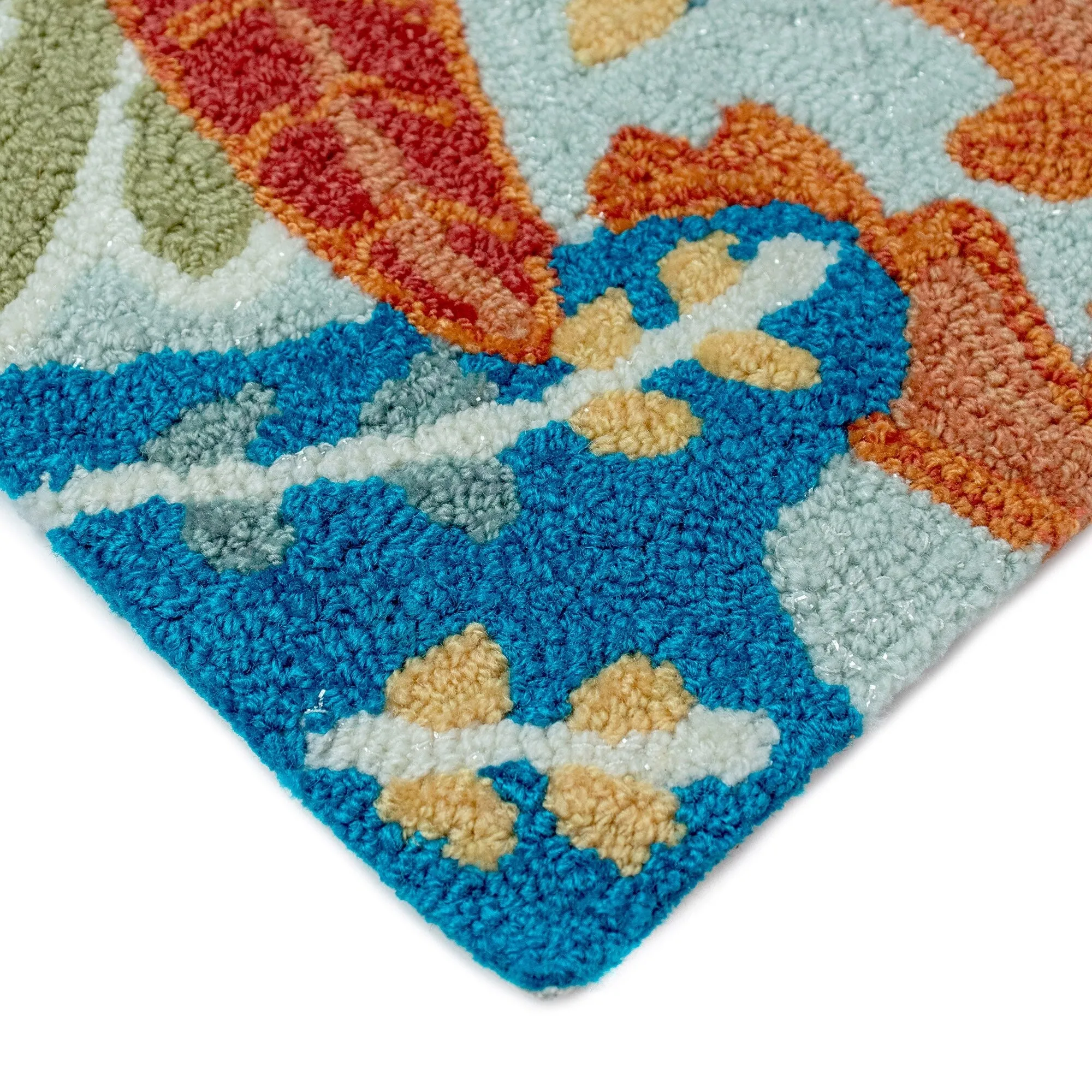 Liora Manne Ravella Ocean View Indoor/Outdoor Rug Blue 2' x 5' - 2' x 5'