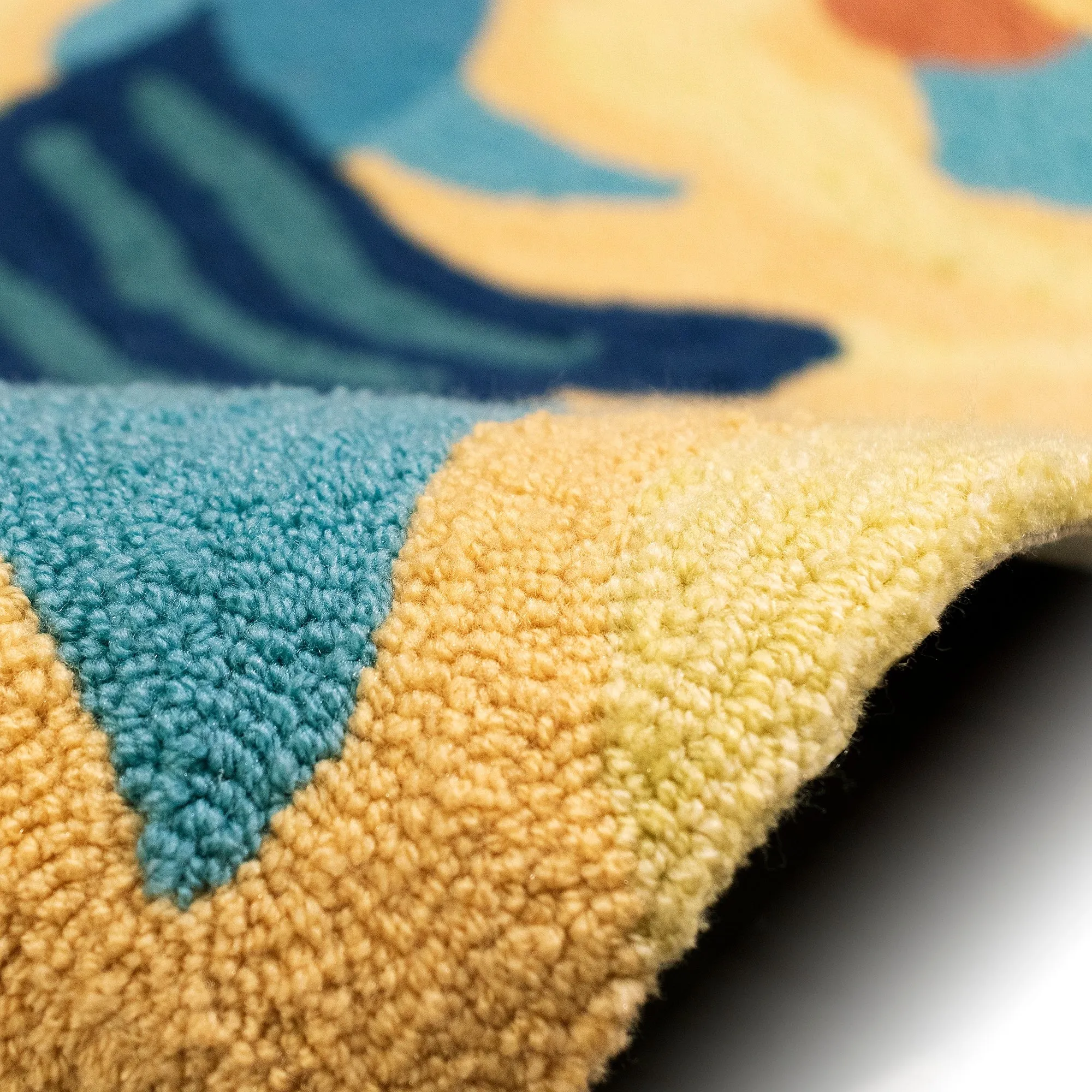 Liora Manne Ravella Ocean View Indoor/Outdoor Rug Blue 2' x 5' - 2' x 5'