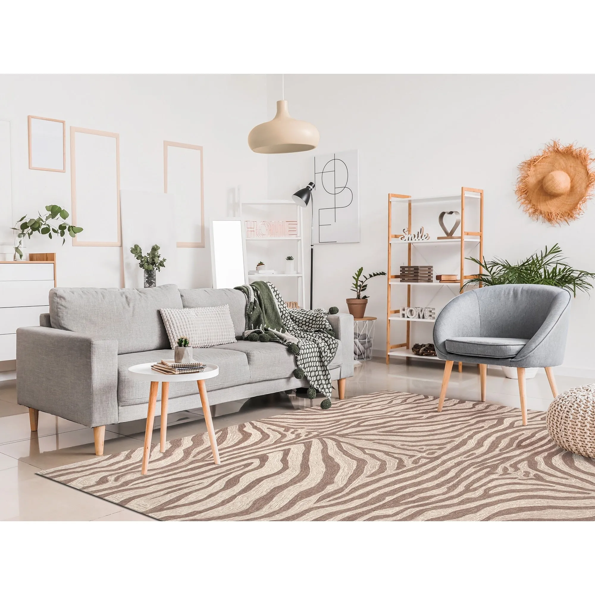 Liora Manne Ravella Zebra Indoor/Outdoor Rug