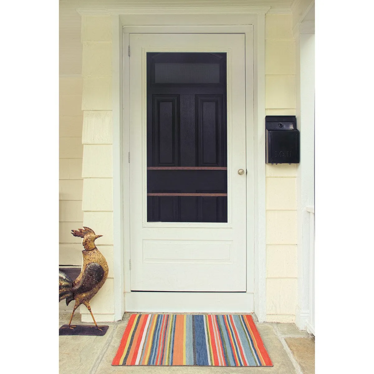 Liora Manne Sonoma Malibu Stripe Hand-woven Indoor/ Outdoor Area Rug