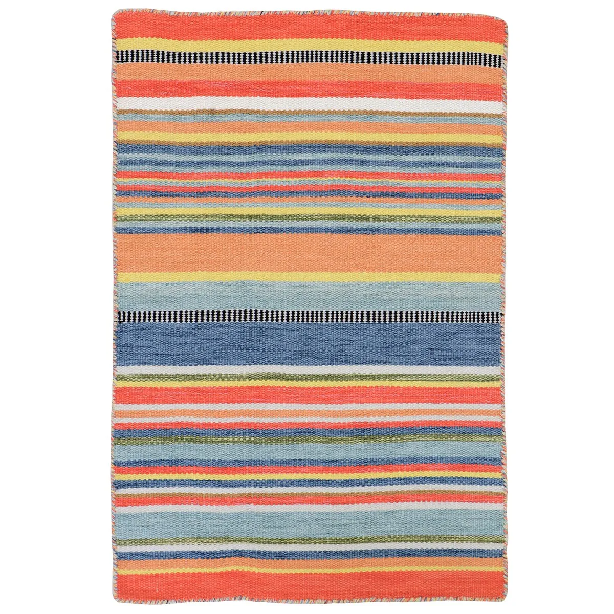 Liora Manne Sonoma Malibu Stripe Hand-woven Indoor/ Outdoor Area Rug