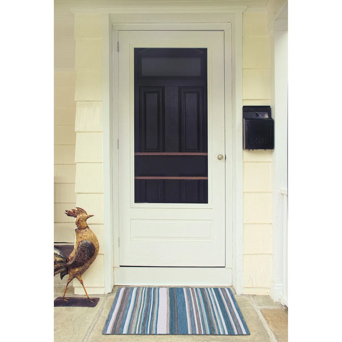 Liora Manne Sonoma Malibu Stripe Hand-woven Indoor/ Outdoor Area Rug