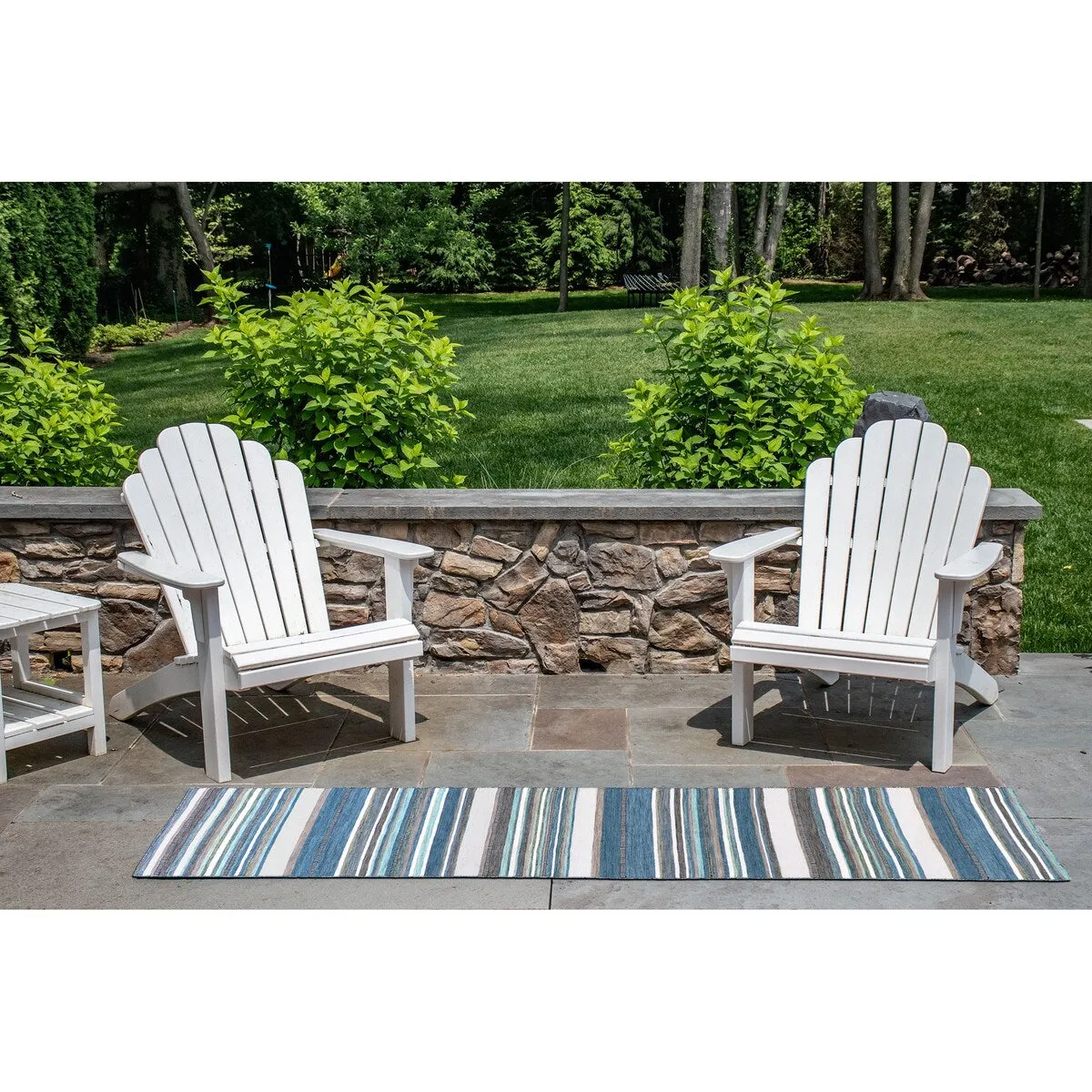 Liora Manne Sonoma Malibu Stripe Hand-woven Indoor/ Outdoor Area Rug