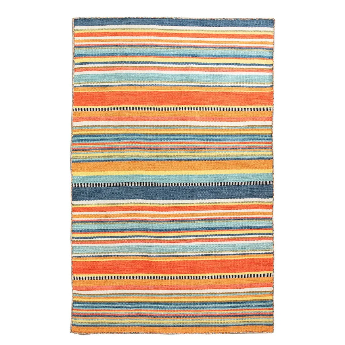 Liora Manne Sonoma Malibu Stripe Hand-woven Indoor/ Outdoor Area Rug