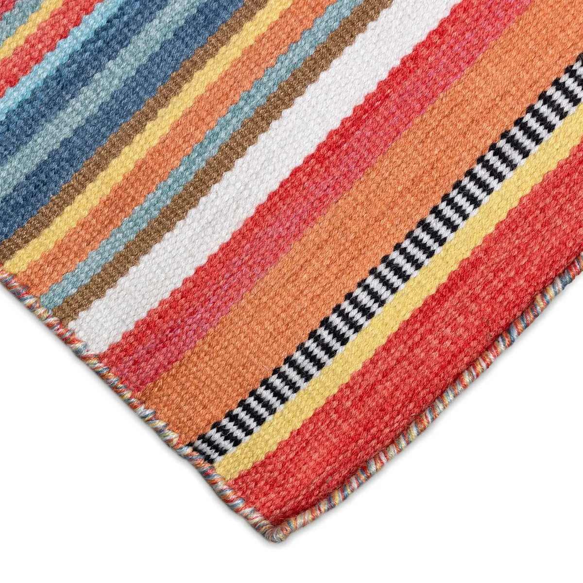 Liora Manne Sonoma Malibu Stripe Hand-woven Indoor/ Outdoor Area Rug
