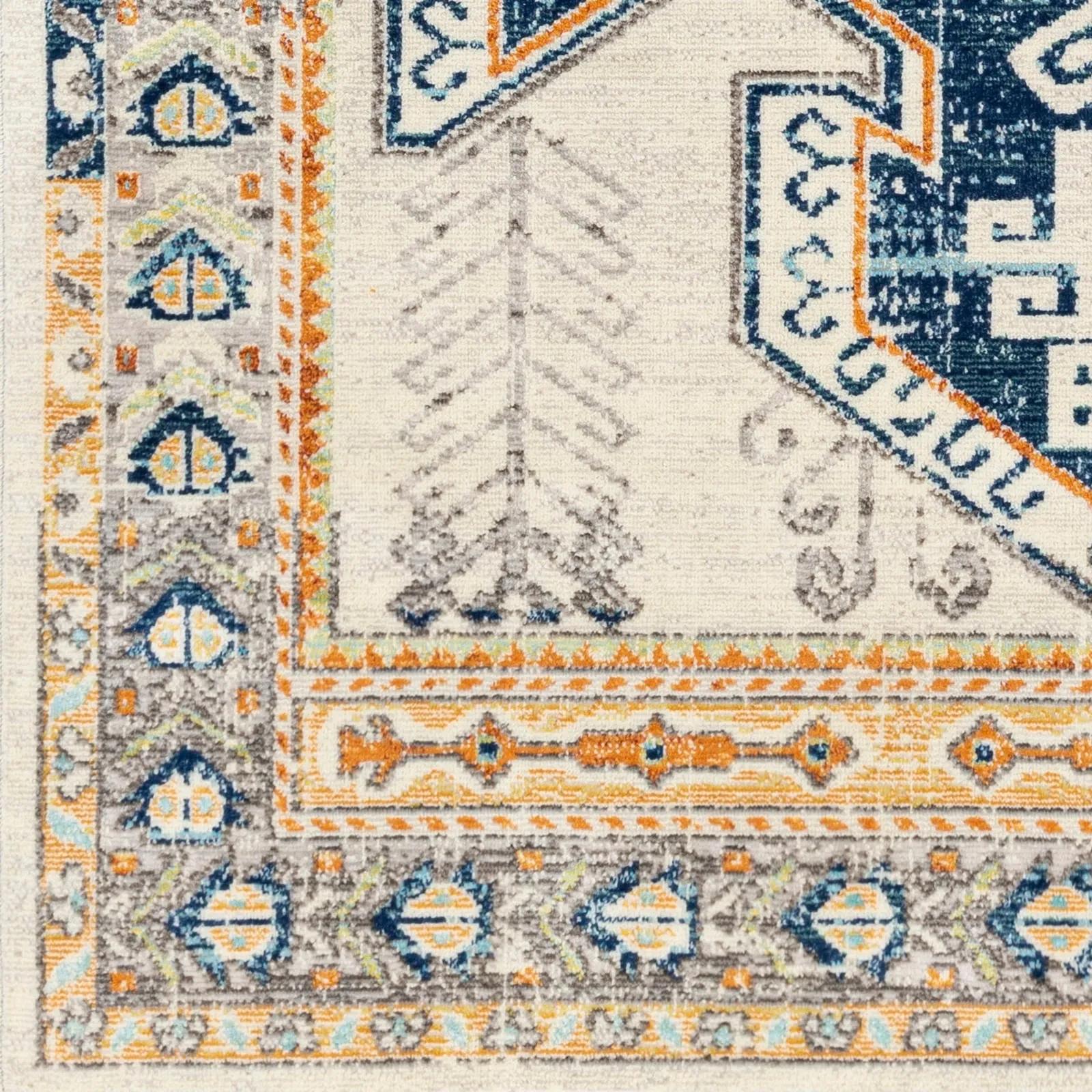 Livabliss Ananya Indoor/ Outdoor Tribal Medallion Area Rug