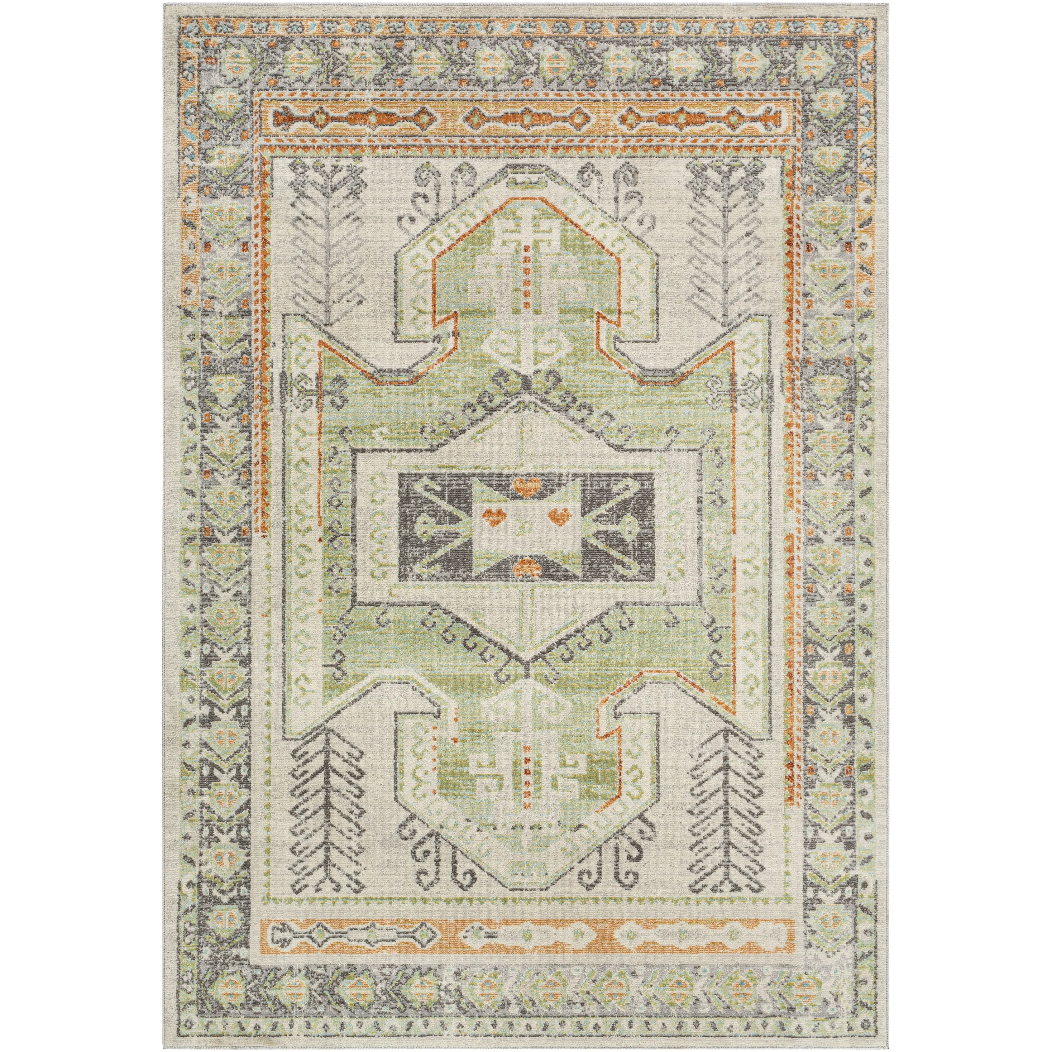 Livabliss Ananya Indoor/ Outdoor Tribal Medallion Area Rug