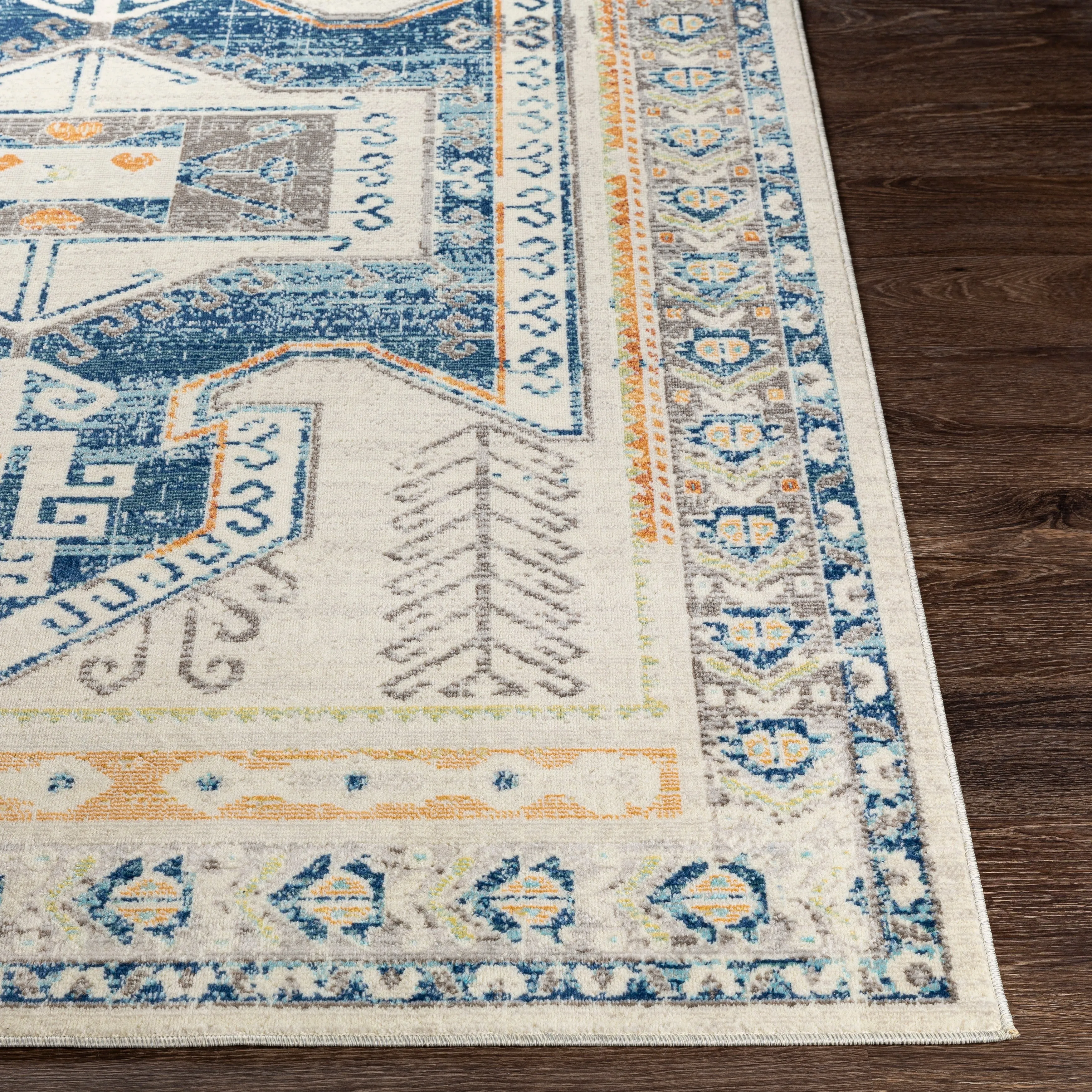 Livabliss Ananya Indoor/ Outdoor Tribal Medallion Area Rug