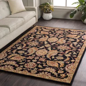 Livabliss Arabath Hand-Tufted Floral Wool Rug - 8' x 11'