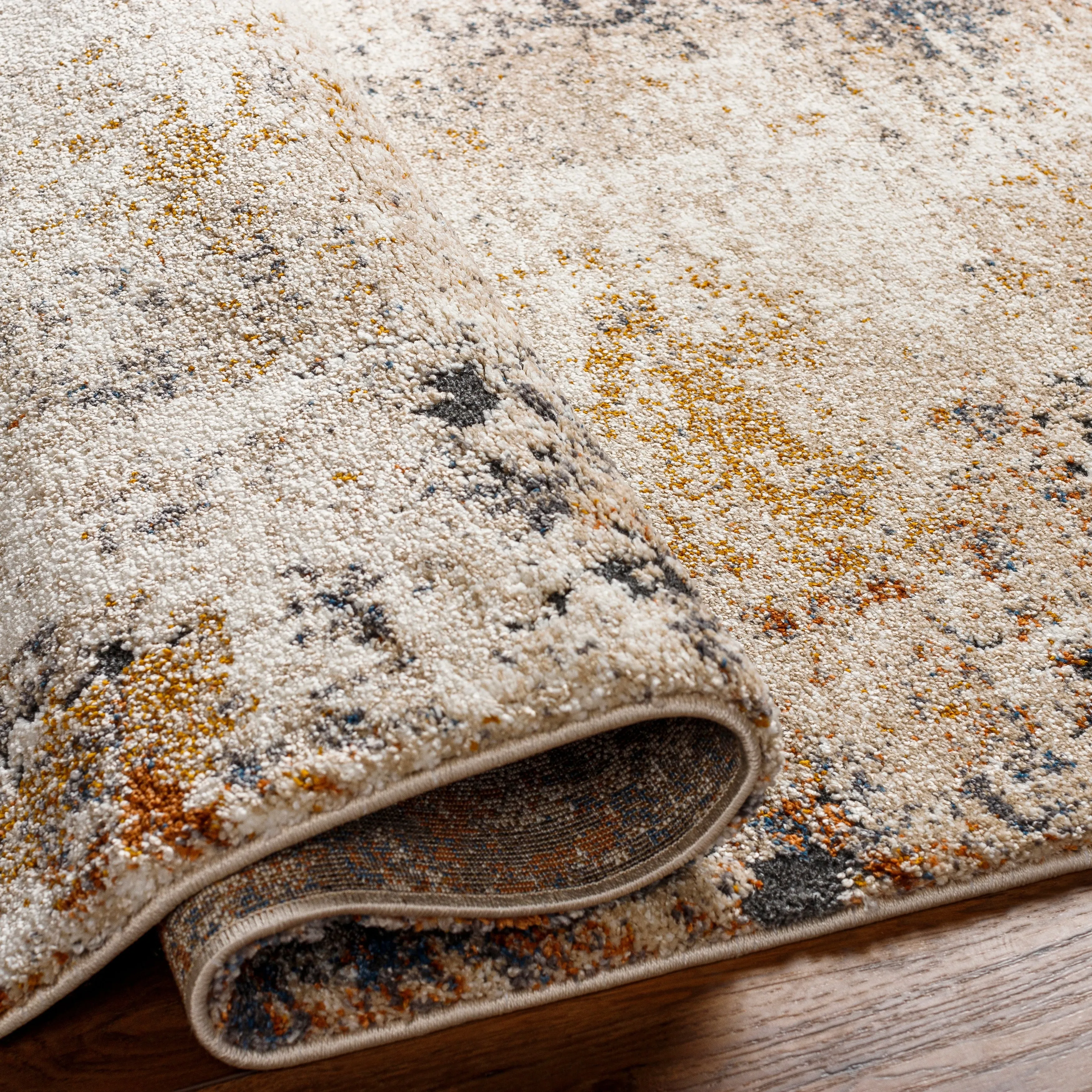 Livabliss Dilay Modern Abstract Plush Area Rug