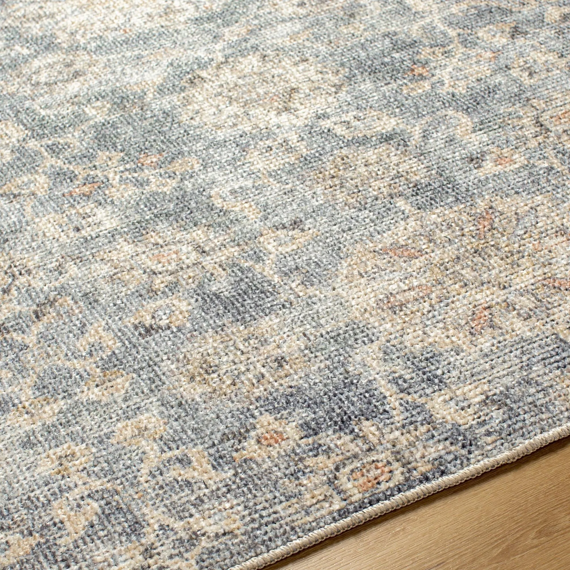 Livabliss Downtown Farmhouse Medallion Area Rug
