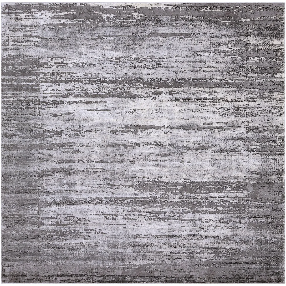 Livabliss Duncan Grey Distressed Abstract Area Rug