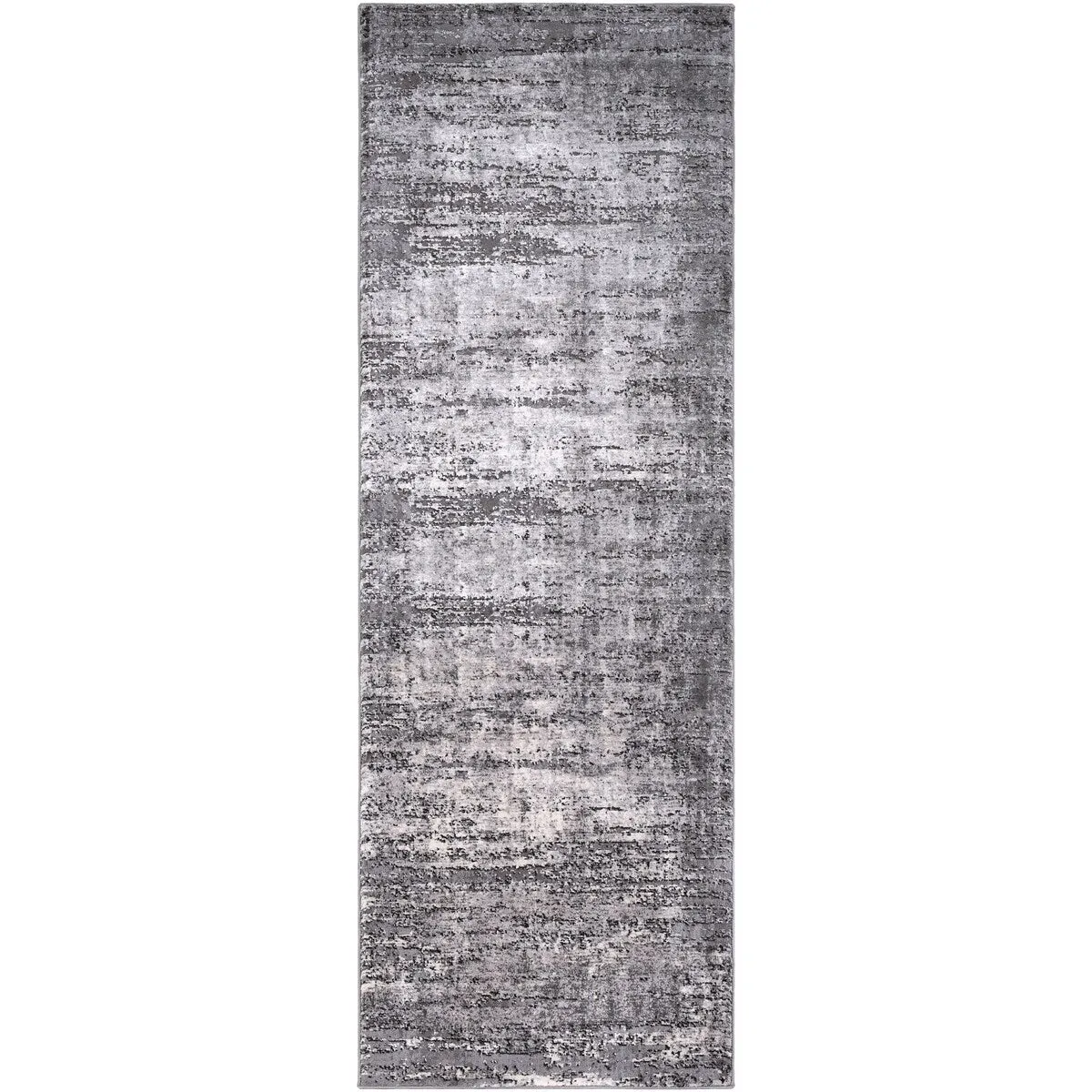 Livabliss Duncan Grey Distressed Abstract Area Rug