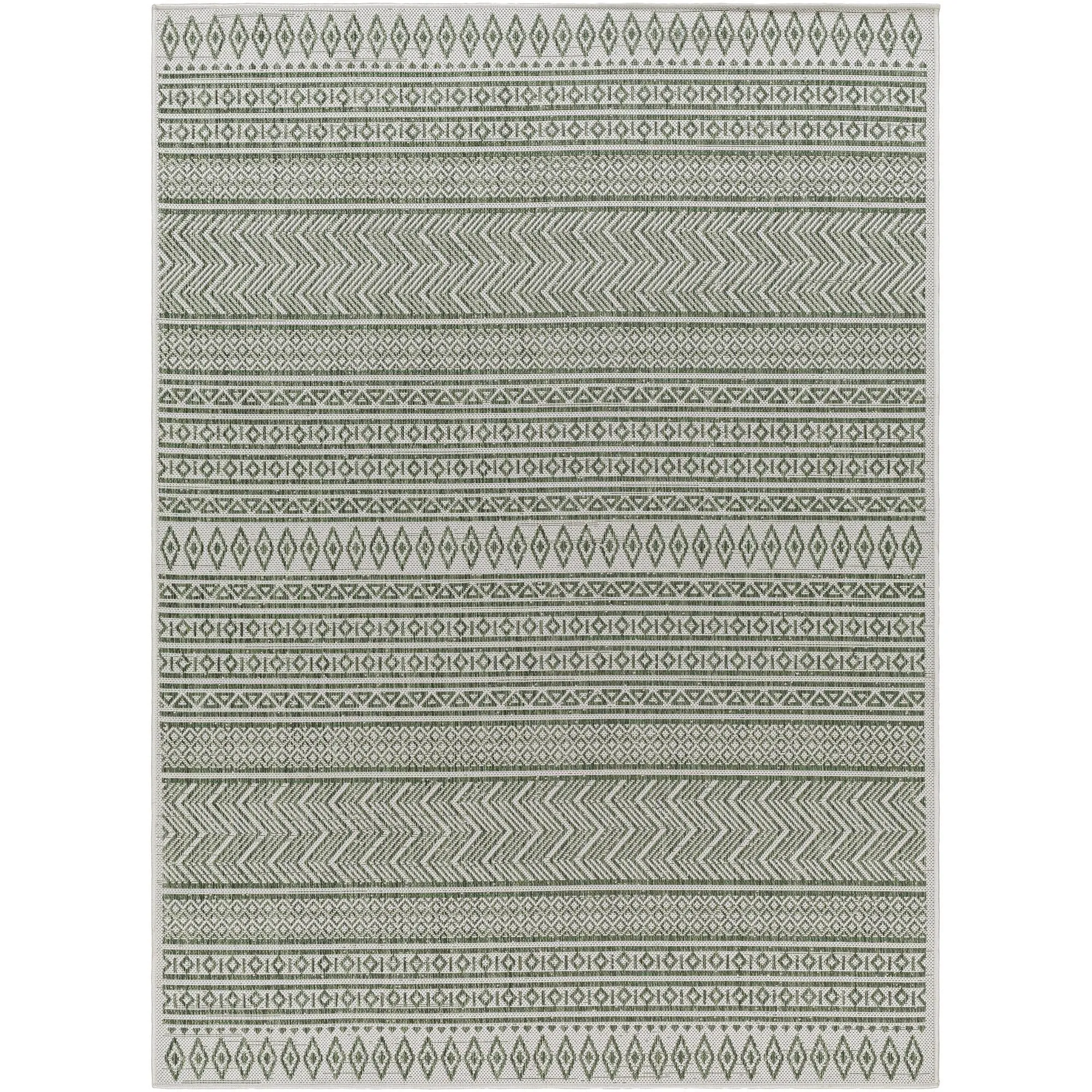 Livabliss Eagean Bohemian Tribal Outdoor Area Rug
